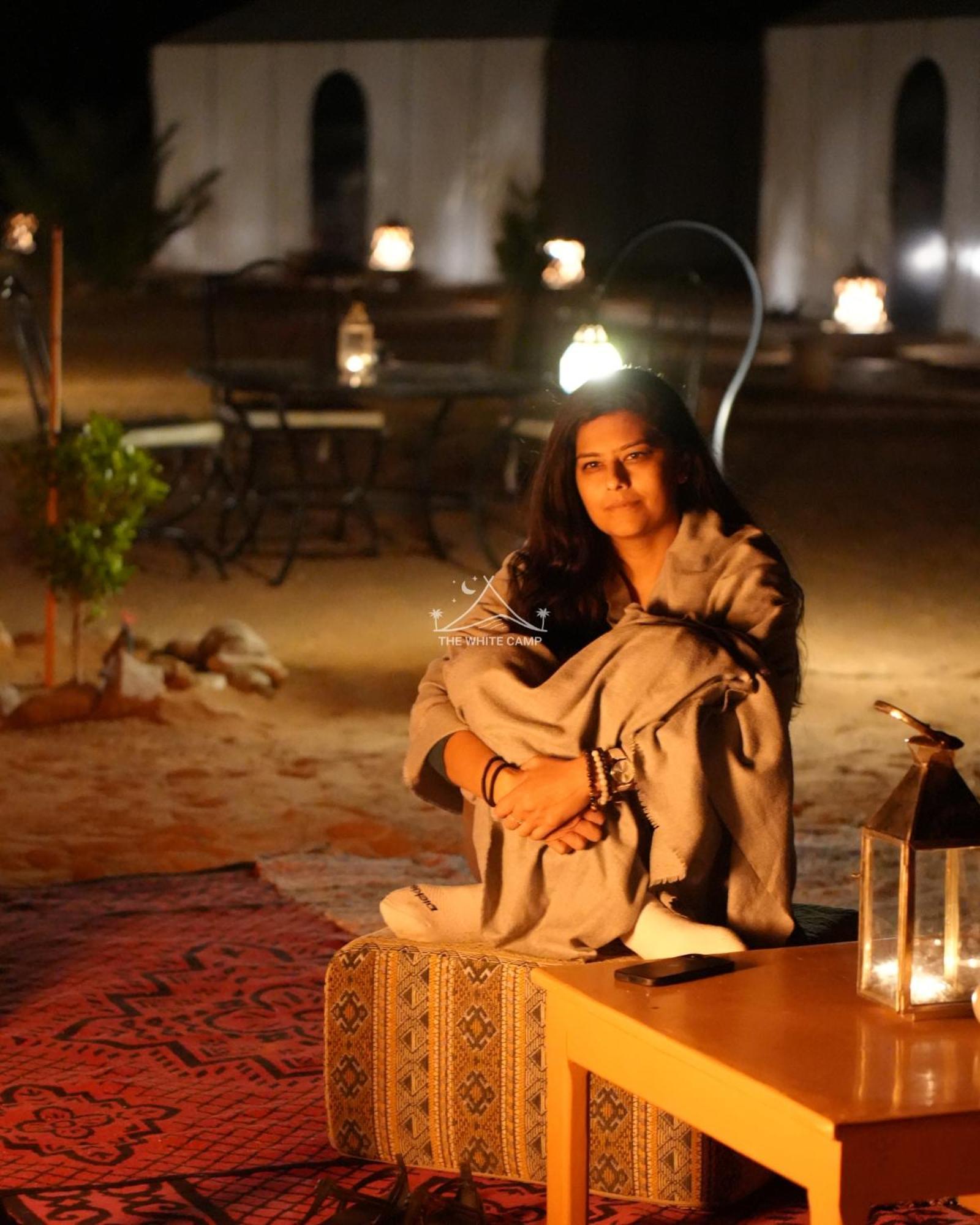 The White Camp - Your Merzouga Luxury Desert Camp & Erg Chebbi Dunes Camel Riding Exterior foto